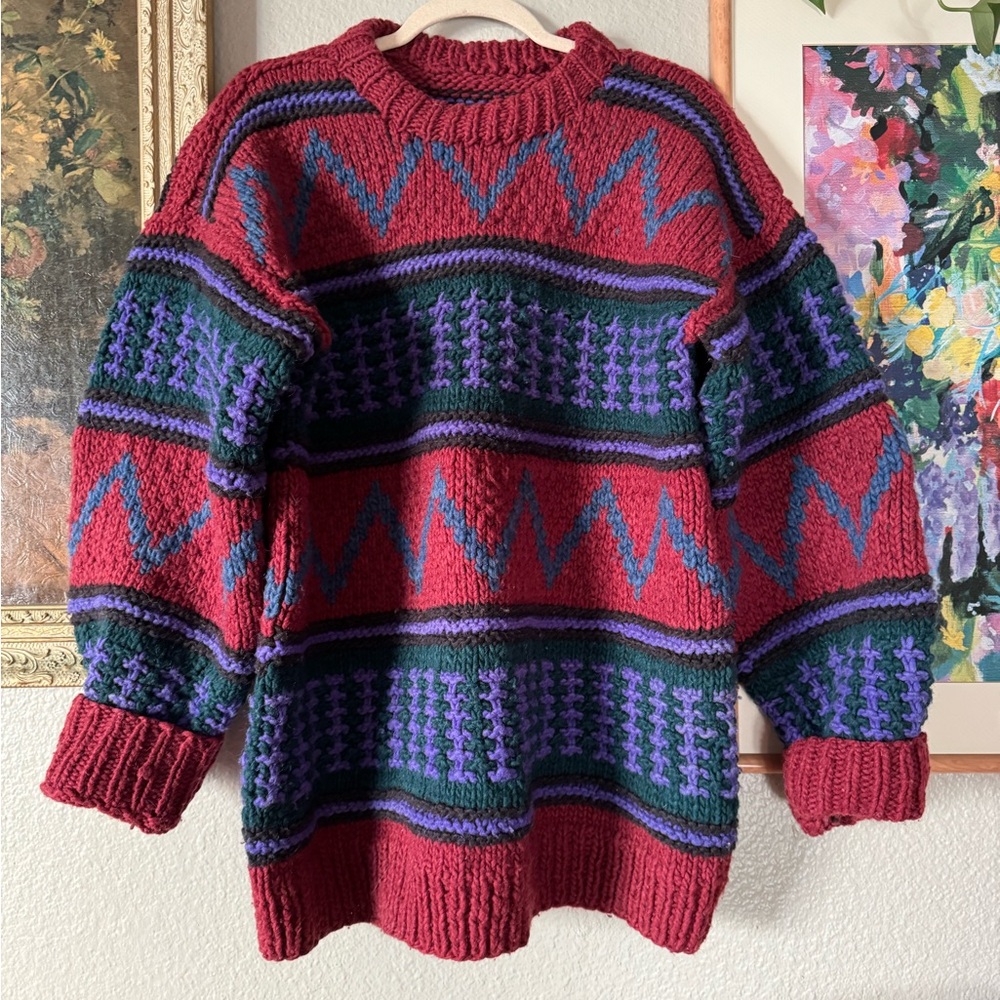 Vintage Chunky Knit Sweater
